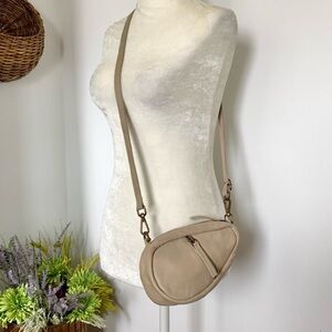 Free People Coffee Date Mini Sling Bag in Stone color